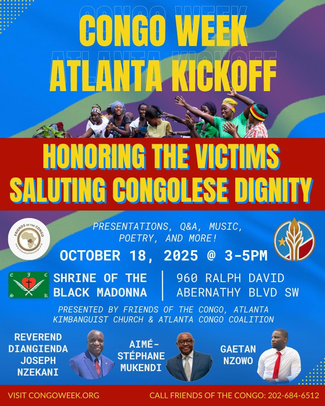 congo week atlanta kickoff