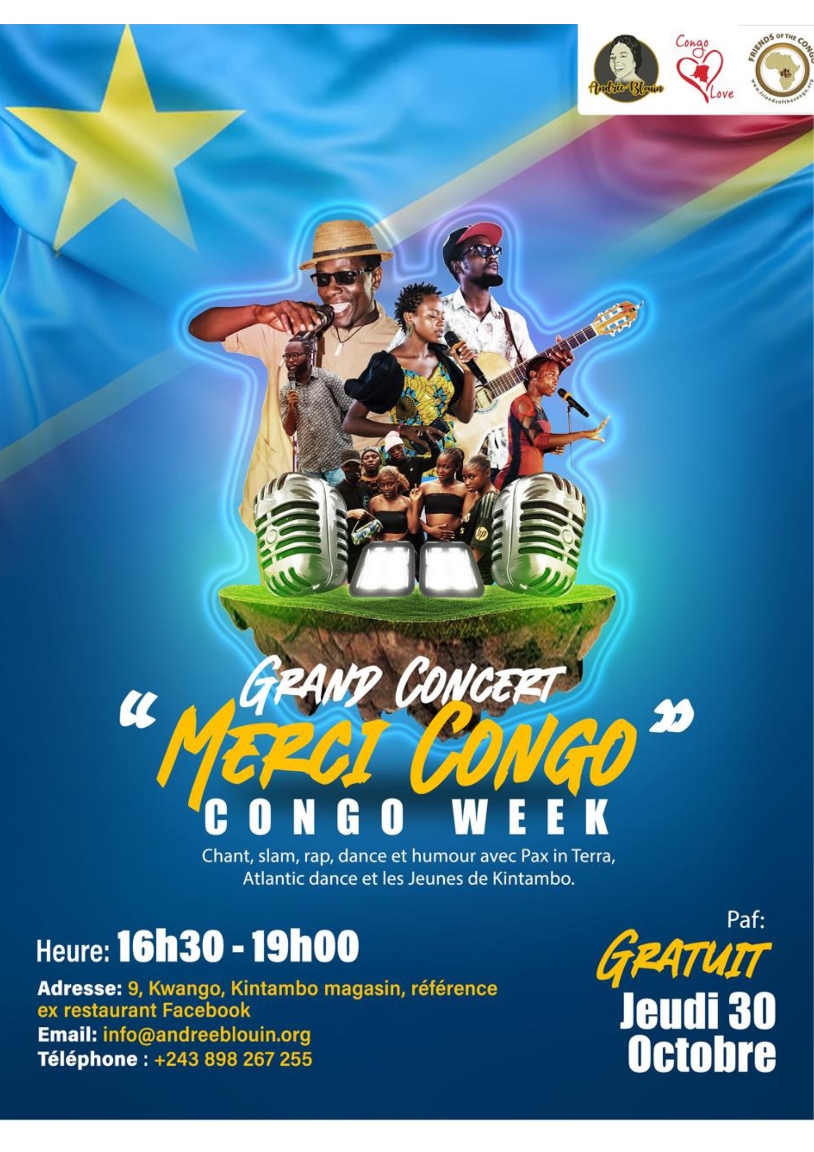 grand concert merci congo week